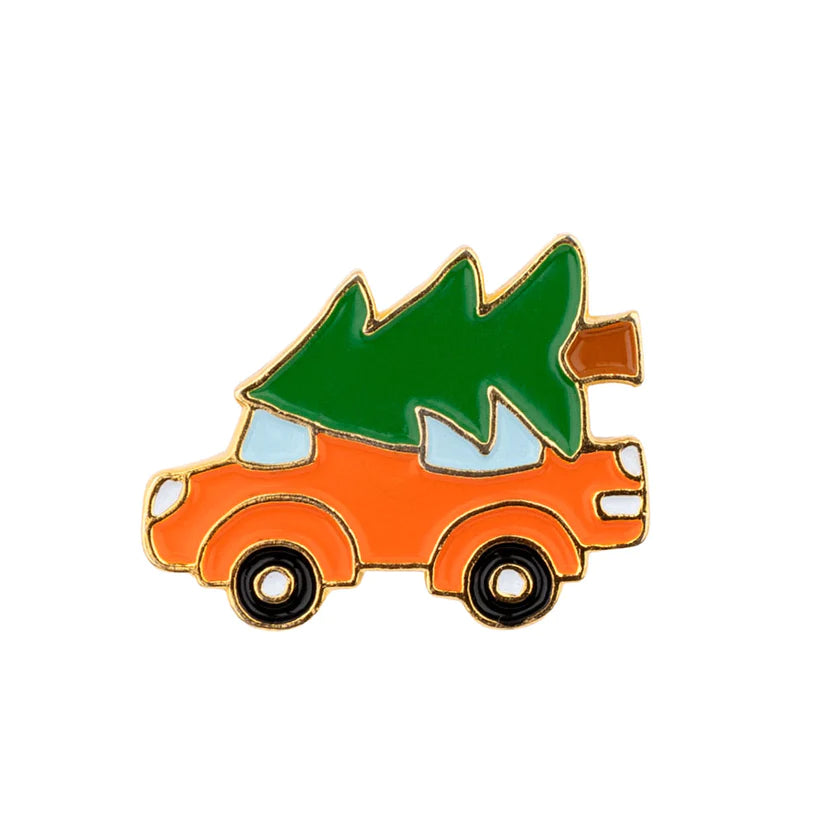 Pin's Voiture Sapin I Coucou Suzette ®