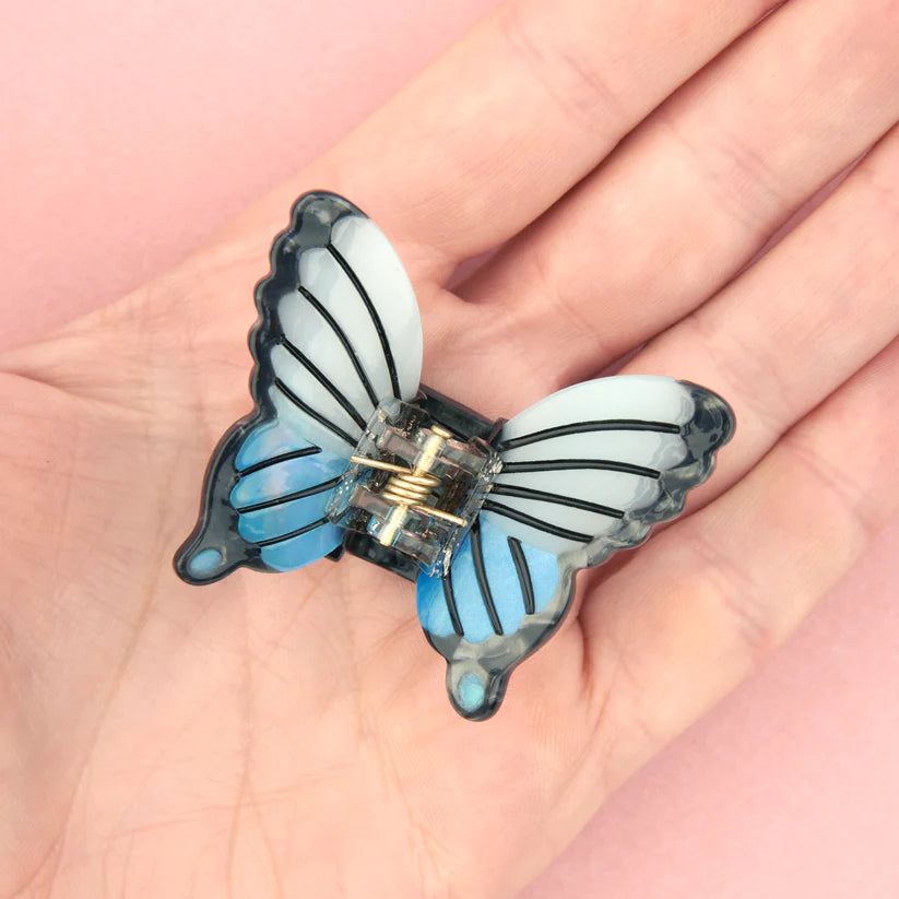 Mini pince à cheveux Papillon Bleu I Coucou Suzette ®