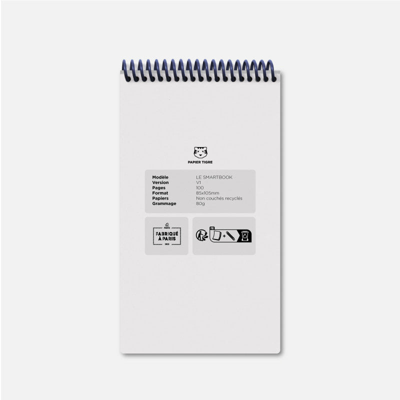 Carnet Smartbook - Nude Zinc I Papier Tigre