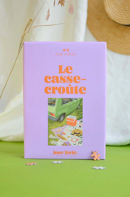 Puzzle 1000 Pièces I Le Casse Croûte I Jour Férié