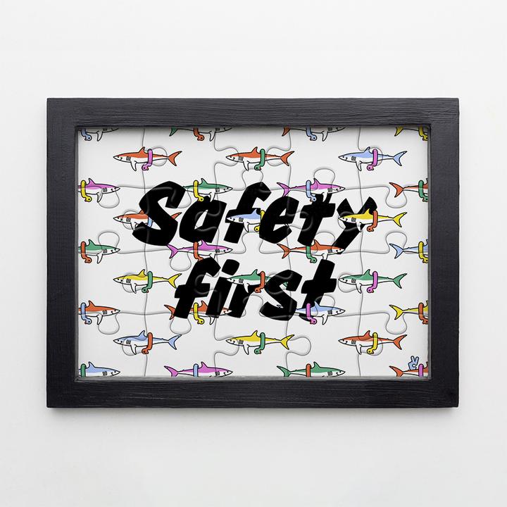 Safety First - Puzzle 20 pièces I Piece & Love