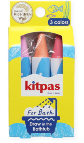 Boite de 3 Crayons de Bain Sardines I Kitpas