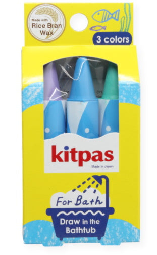 Boite de 3 Crayons de Bain Sardines I Kitpas