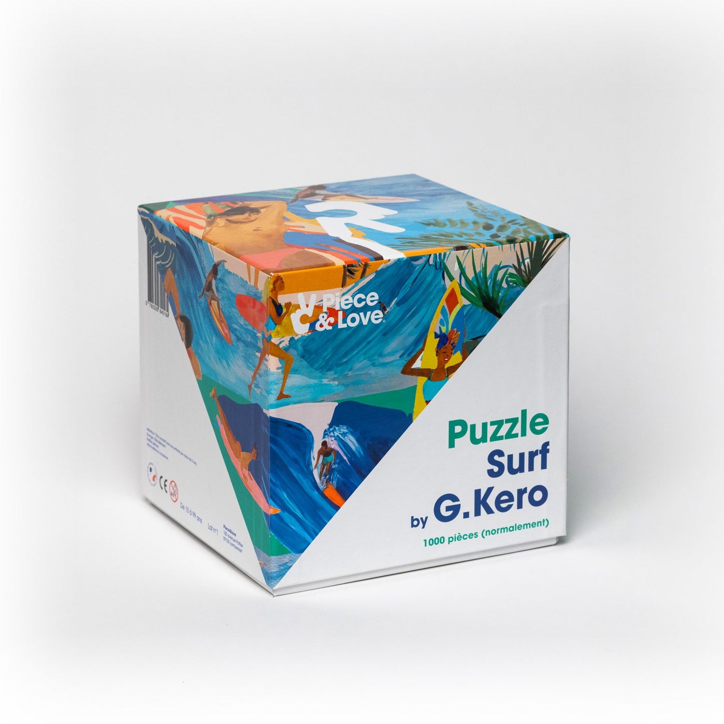 Puzzle 1000 pièces I Surf by G.Kero I Piece & Love
