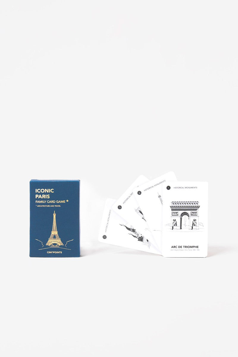 Jeu de Cartes Iconic Paris I Cinqpoints