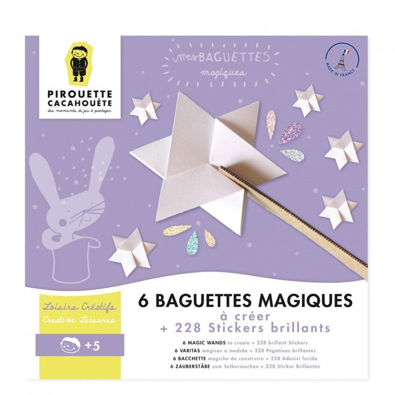 Kit Créatif Baguettes Magiques I Pirouette Cacahouète