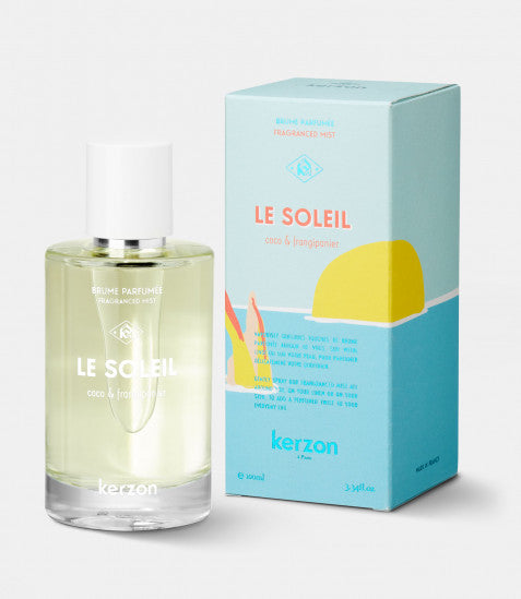 Brume parfumée Le Soleil - coco & frangipanier I Kerzon