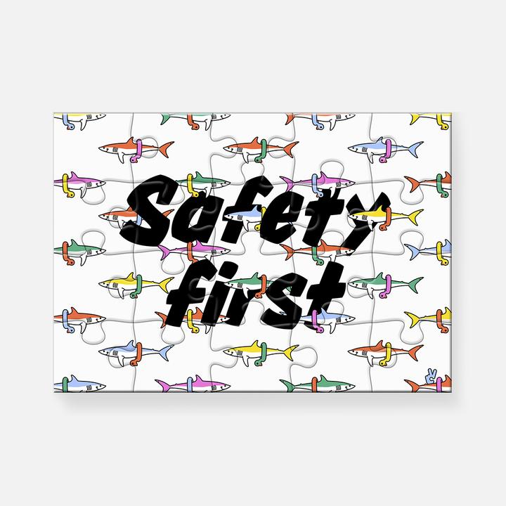Safety First - Puzzle 20 pièces I Piece & Love