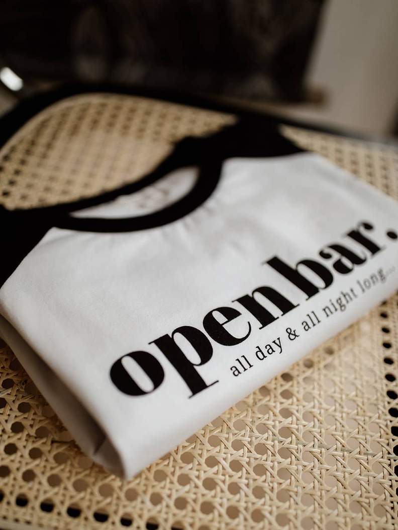 Tajinebanane I T-shirt d'allaitement Open Bar