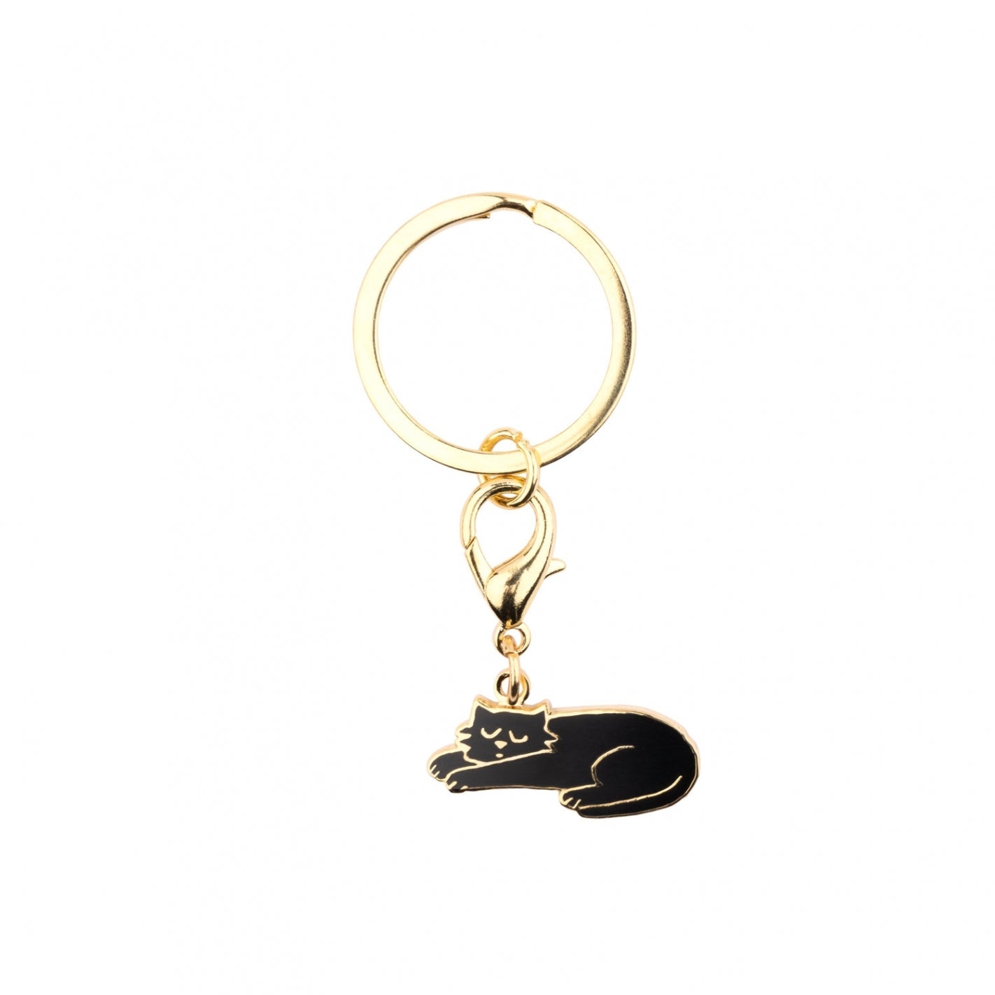 Porte Clé / Médaille Chat Noir I Coucou Suzette ®