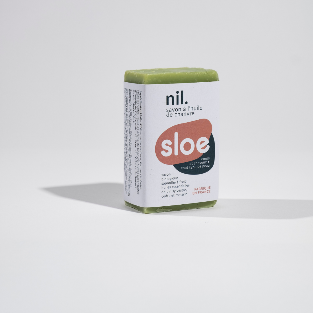Nil : le savon à froid polyvalent 3 en 1 I Sloe